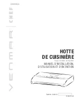 Preview for 25 page of Venmar Chef VCQDD1 Series Installation Use And Care Manual