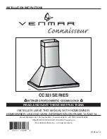 Venmar CONNAISSEUR CC32I SERIES Installation Instructions Manual предпросмотр