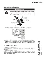 Предварительный просмотр 46 страницы Venmar EuroDesign EDJDN1 Series Installation Use And Care Manual