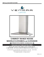 Preview for 1 page of Venmar JAZZ VJ51030SS Installation Instructions Manual