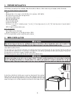 Preview for 5 page of Venmar JAZZ VJ51030SS Installation Instructions Manual