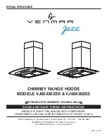 Preview for 1 page of Venmar Jazz VJ604302SS Installation Manual