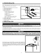 Preview for 4 page of Venmar Jazz VJ604302SS Installation Manual