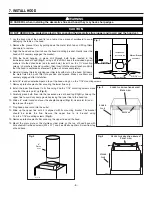 Preview for 6 page of Venmar Jazz VJ604302SS Installation Manual