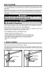 Preview for 3 page of Venmar Signature S1 Series Installation Instructions And User Manual