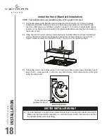 Preview for 18 page of Venmar VBNDH1 Installation Use And Care Manual