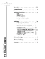 Preview for 25 page of Venmar VBNDH1 Installation Use And Care Manual