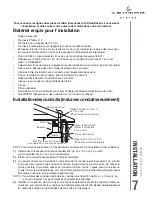 Preview for 30 page of Venmar VBNDH1 Installation Use And Care Manual