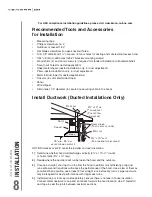 Preview for 8 page of Venmar VCQLA1 Series Installation Use And Care Manual