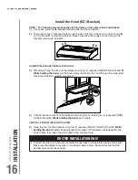 Preview for 16 page of Venmar VCQLA1 Series Installation Use And Care Manual