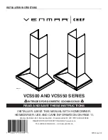 Venmar VCS500 SERIES Installation Instructions Manual preview