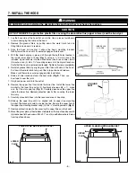 Preview for 6 page of Venmar VJ60330SS Installation Manual