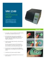 VenMill Industries VMI 2500 Quick Reference Manual preview