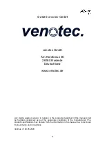 Preview for 2 page of venotec Abyzz A400 IPU Operating Manual