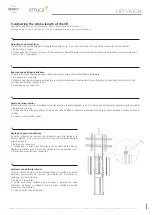 Preview for 16 page of Venset Emuca LIFT VISION Assembly