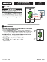 Предварительный просмотр 2 страницы Venstar ACC0400 Installation Instructions