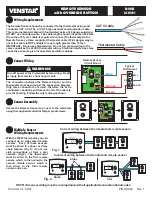 Предварительный просмотр 2 страницы Venstar ACC0401 User Manual