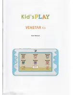 Venstar K4 User Manual preview