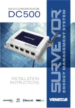 Venstar SURVEYOR DC500 Installation Instructions Manual preview