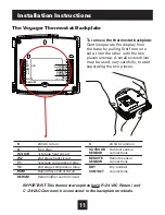 Предварительный просмотр 16 страницы Venstar T4700 Owner'S Manual And Installation Instructions