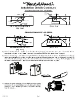 Preview for 4 page of Vent-a-Hood AH12 Installation Instructions Manual