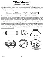 Preview for 2 page of Vent-a-Hood CILH9 ISLAND RANGE HOOD Installation Instructions Manual