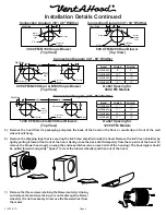 Preview for 4 page of Vent-a-Hood CWEH9 Installation Instructions Manual