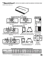 Preview for 1 page of Vent-a-Hood Retro Style Under Cabinet Rangehood CLH9 Specifications