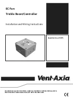 Vent-Axia 475775 Installation And Wiring Instructions preview