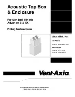 Vent-Axia 478075 Fitting Instructions Manual preview