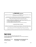 Preview for 12 page of Vent-Axia HR200WJ Installation And Maintenance Instructions Manual