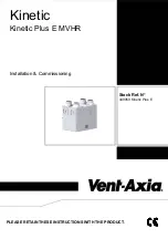 Vent-Axia Kinetic Plus E Installation & Commissioning preview