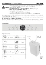 Предварительный просмотр 3 страницы Vent-Axia PureAir Room 260x User Operating Instructions Manual