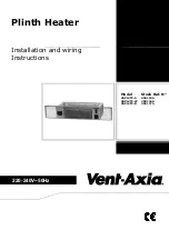 Vent-Axia VAPL2TC-S Installation And Wiring Instructions preview