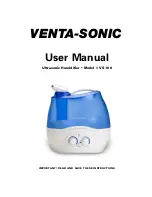 Preview for 1 page of Venta-Sonic Venta-Sonic VS 100 User Manual