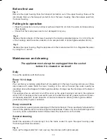 Preview for 10 page of Venta LW 14 Instructions For Use Manual