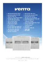 Venta LW15 Instructions For Use Manual preview