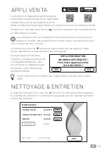 Preview for 43 page of Venta PROFESSIONAL HYBRID AH902 Operating Manual