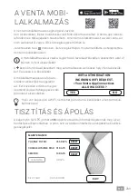 Preview for 209 page of Venta PROFESSIONAL HYBRID AH902 Operating Manual