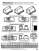 Preview for 1 page of VentAHood DAH18 Installation Instructions Manual