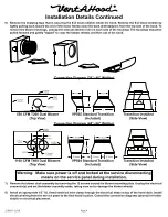 Preview for 4 page of VentAHood JCIH/B1 Island Installation Instructions Manual