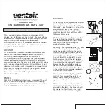 Ventair Brook 4 Important Installation Instruction And Warranty Instructions предпросмотр