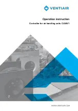 Предварительный просмотр 1 страницы Ventair CU24V1 Operation Instruction Manual