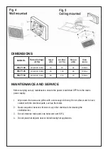 Предварительный просмотр 5 страницы Ventair PRO-V Slimline VSLF100 Installation And Wiring Instructions