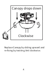 Предварительный просмотр 4 страницы Ventair Skyfan DC SKYAPPCM Manual