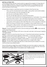 Preview for 8 page of Ventair SPYDA SPY12538AM-L Instruction Manual