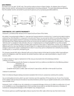 Предварительный просмотр 4 страницы Ventamatic H1025 Operating Instructions