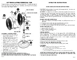 Preview for 2 page of Ventamatic MAXX AIR HVPF 22 OSC Operating Instructions