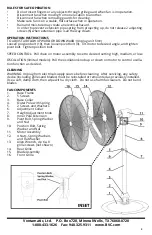 Preview for 3 page of Ventamatic Maxx Air HVPF 30 Owner'S Manual