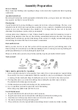 Preview for 3 page of Vente Unique ILARIO Polly B Instruction Manual